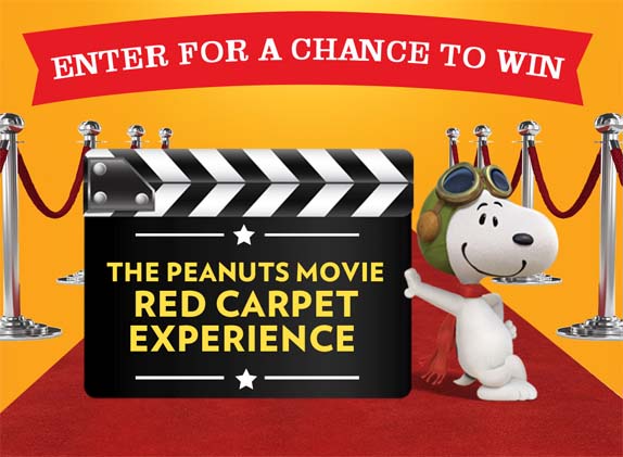 peanuts movie red carpet