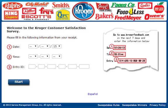 kroger customer satisfaction survey