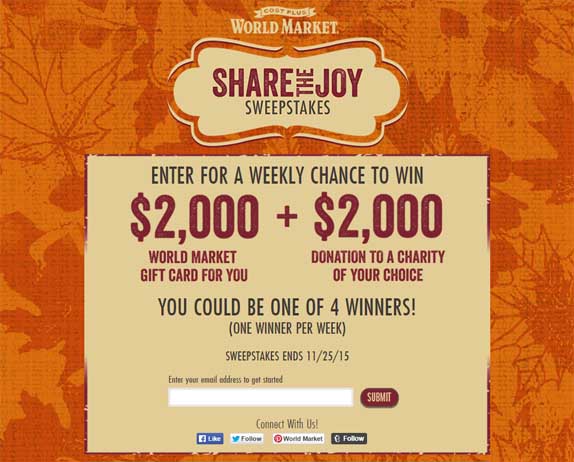 share the joy