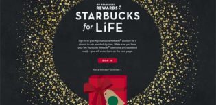 starbucks for life