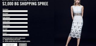 bg shopping spree
