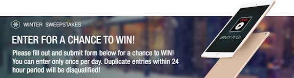 ipad contest