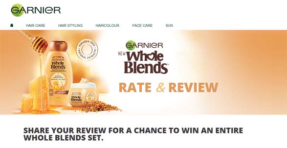garnier whole blends