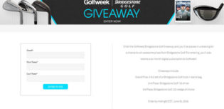 bridgestone golfweek giveaway