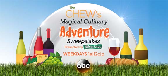 the chews magical culinary adventure sweepstakes