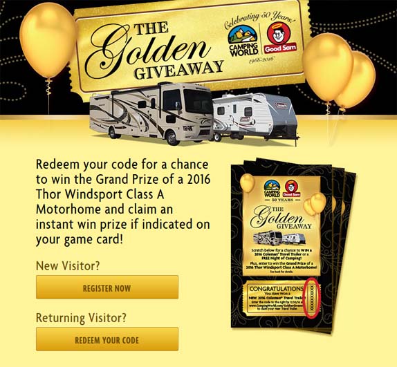 the golden giveaway