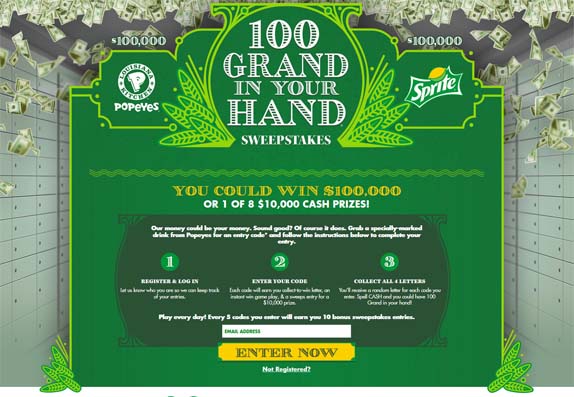 100 grand in your hand